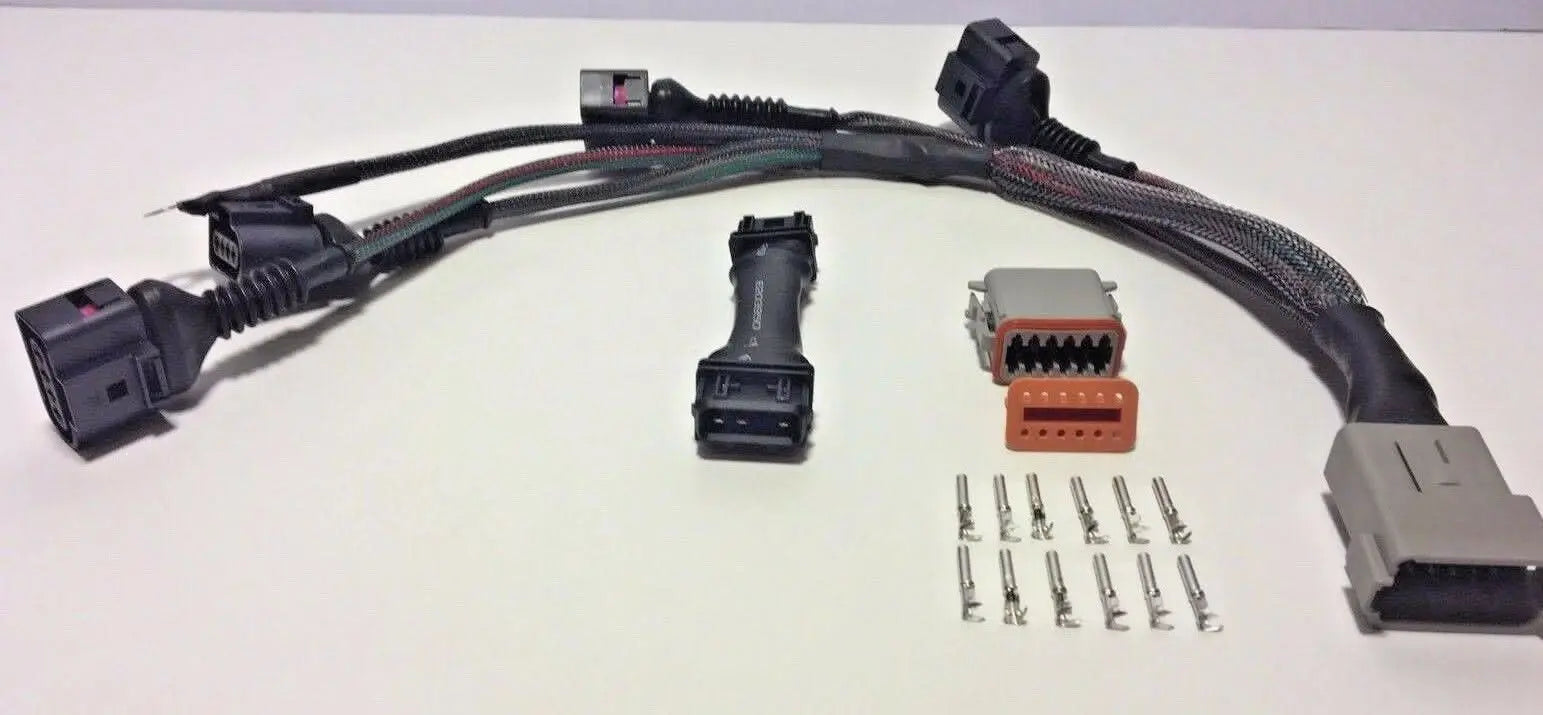 Jack Spania Racing 1.8T to 2.0T coil conversion harness and ICM delete for VW Audi FSI Passat A4 B5 engine repair