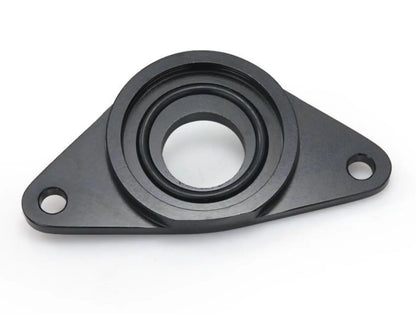 Subaru flange for HKS SSQV blow-off valve adapter, engine part for Impreza WRX and STi, by Jack Spania Racing.