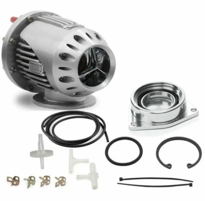 SSQV Blow Off Valve for Hyundai Sonata 2011-2021 by Jack Spania Racing, showing the direct fit adapter and turbo engine component.