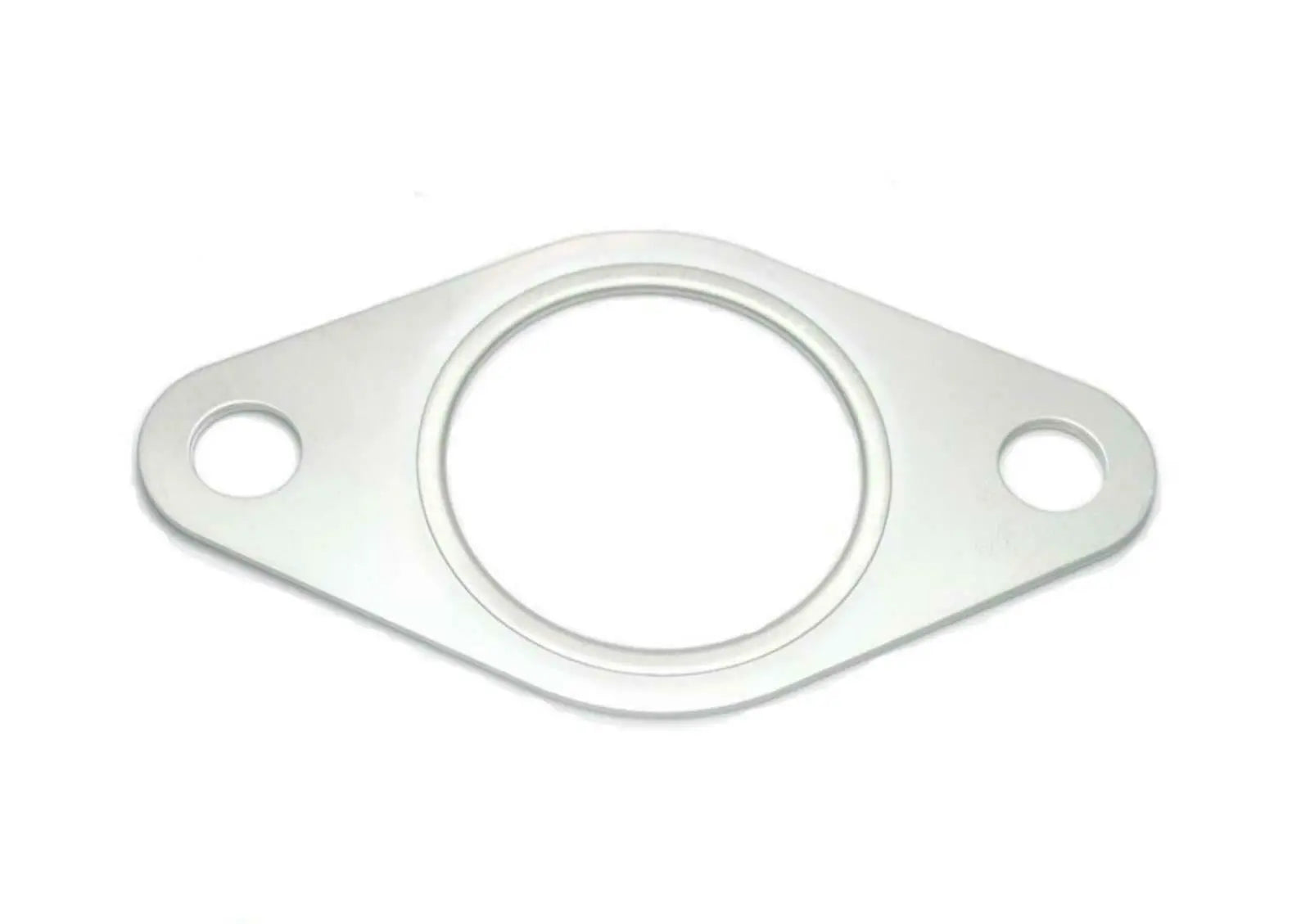 Jack Spania Racing wastegate gasket for 35mm/38mm dump tube, 2-bolt flange, TiAL-style engine parts with metal construction.