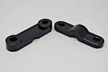 Honda Acura B Series shifter bushing kit with front and rear metal bushings, compatible with B16, B18, B20 transmission systems.