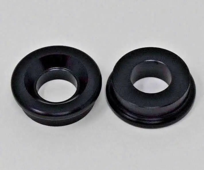 Honda Acura B Series shifter bushing kit with front and rear metal bushings, designed for B16, B18, B20 transmission upgrades.