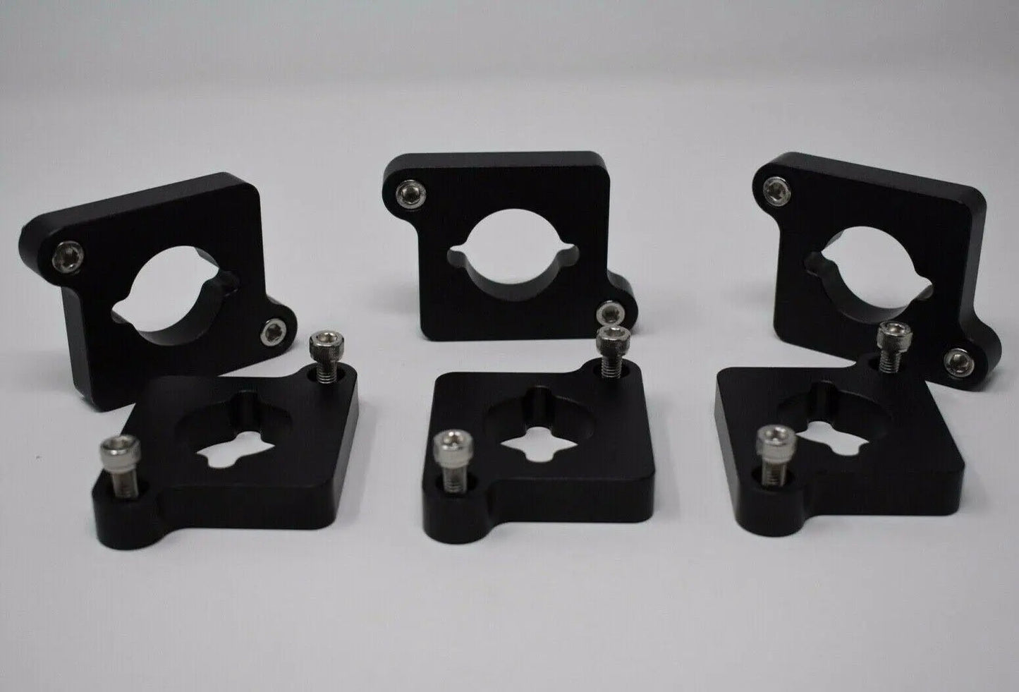 Audi B5 S4 C5 A6 Allroad 2.7T Quattro coil conversion adapter plates for engine installation, by Jack Spania Racing.