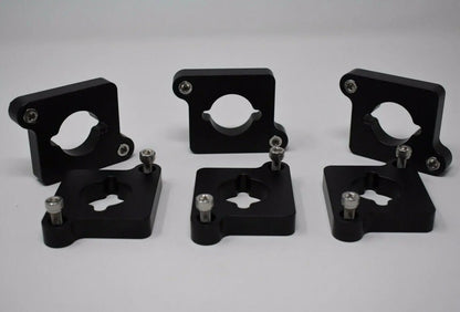 Audi B5 S4 C5 A6 Allroad 2.7T Quattro coil conversion adapter plates for engine installation, by Jack Spania Racing.