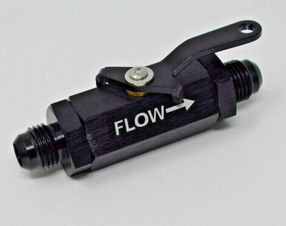 Billet AN6 Shut Off Valve Fuel Shut Cut Off Valve W/ Cable Lever For Fuel Oil US - Jack Spania Racing
