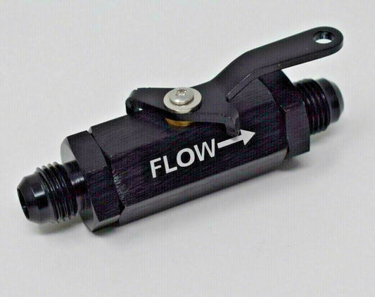 Billet AN6 Shut Off Valve Fuel Shut Cut Off Valve W/ Cable Lever For Fuel Oil US - Jack Spania Racing