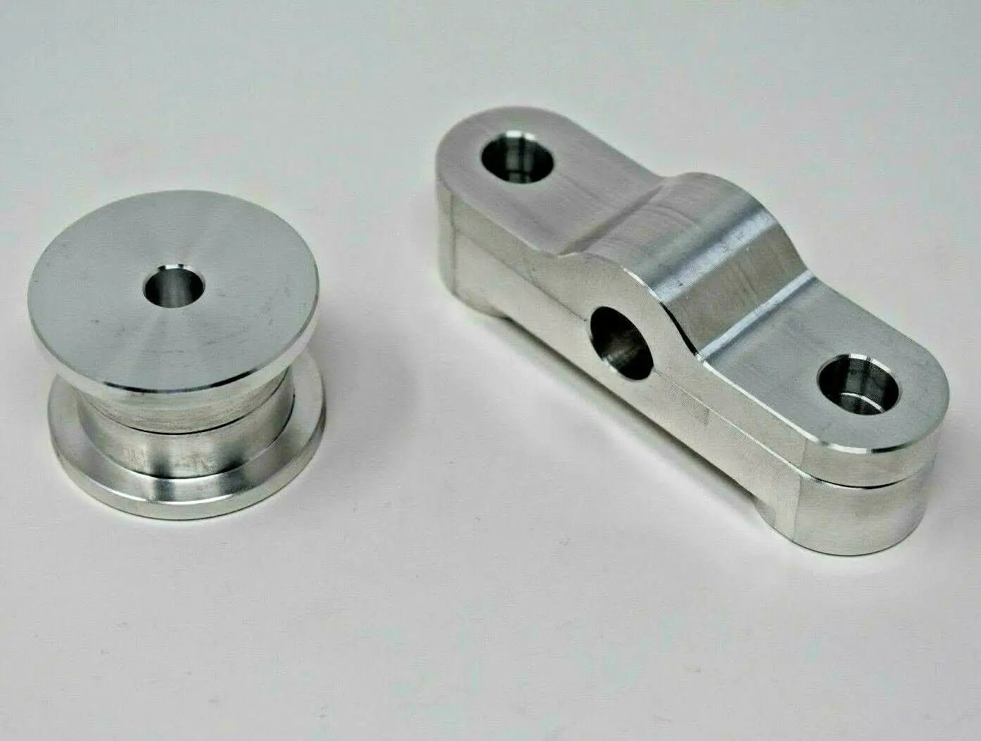 CNC billet aluminum shifter bushings for Honda EK, EG, EF D-Series single cam D15 D16 transmission by Jack Spania Racing