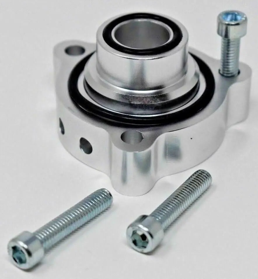 Jack Spania Racing blow off valve spacer for 2012-2020 Ford Fiesta ST 1.6T EcoBoost turbo engine parts close-up image