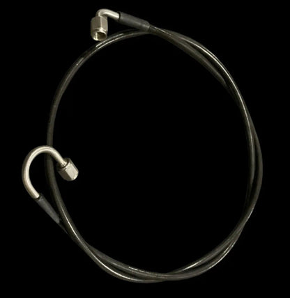 Stainless clutch line for Honda Civic Si transmission, complete master to slave cylinder, by Jack Spania Racing.