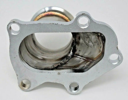 TD04 5 Bolt Turbo Downpipe Flange 2.5" V Band Conversion Adapter For Subaru WRX - Jack Spania Racing