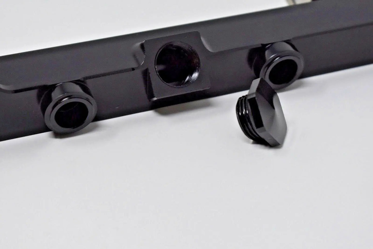 K Series Black Center Feed Fuel Rail Honda/Acura K20 K24 KSwap Civic Rsx Integra - Jack Spania Racing