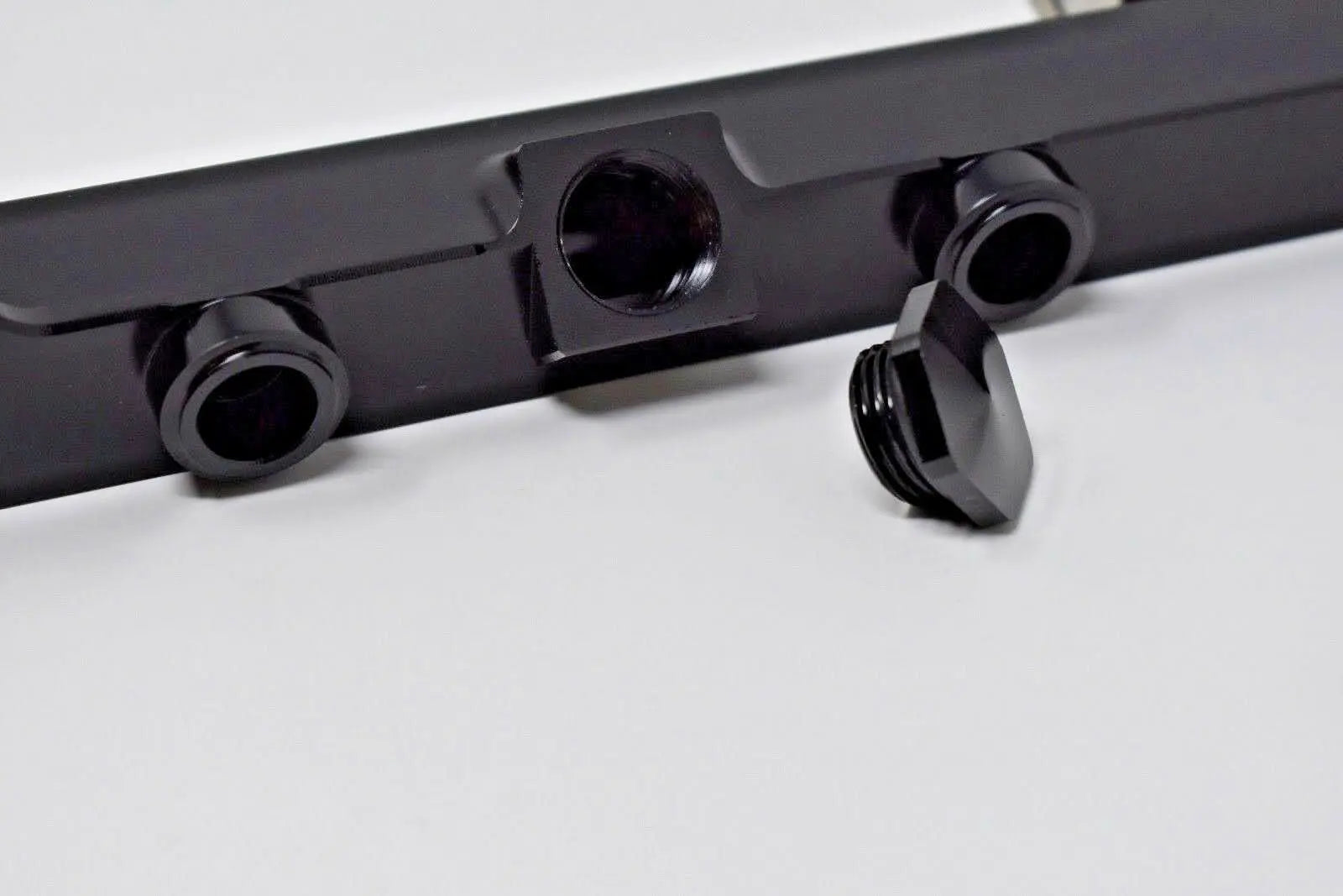 K Series Black Center Feed Fuel Rail Honda/Acura K20 K24 KSwap Civic Rsx Integra - Jack Spania Racing