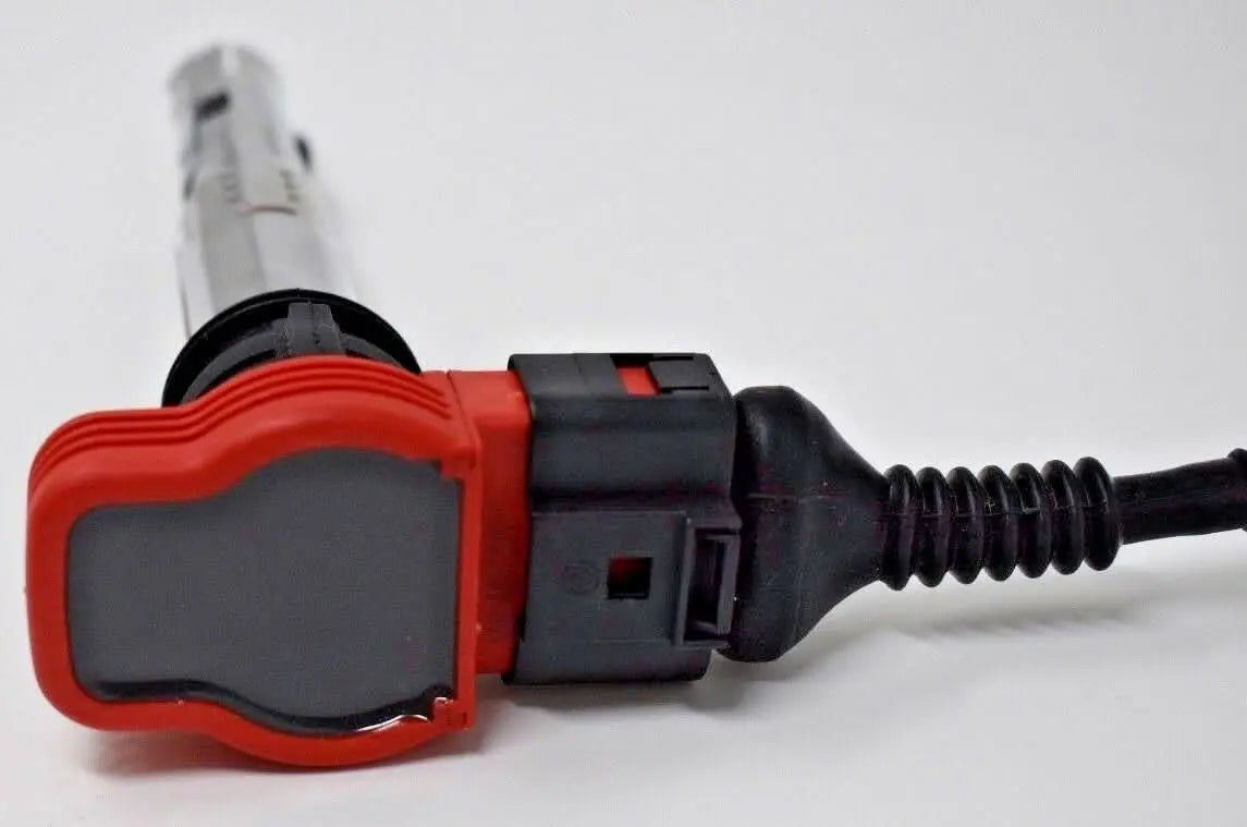 Audi 2.0T coil conversion ICM bypass kit with R8 coilpack plates for 97-99.5 B5 A4 1.8T engine, by Jack Spania Racing.