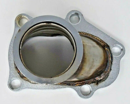 Jack Spania Racing TD04 turbo downpipe flange to 3-inch V-band conversion adapter for Subaru WRX and Saab engine parts