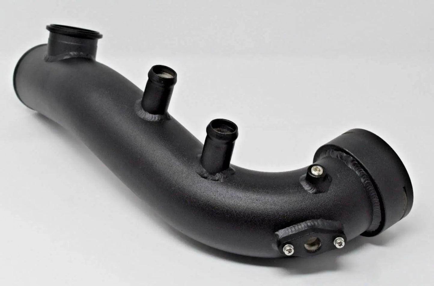 BMW N54 charge pipe kit with SSQV blow-off valve for E88 E90 E92 E93 135i 335i turbo engine, made by Jack Spania Racing.