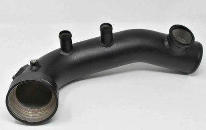 BMW N54 charge pipe kit with SSQV blow-off valve for E88 E90 E92 E93 135i 335i turbo engines, by Jack Spania Racing.