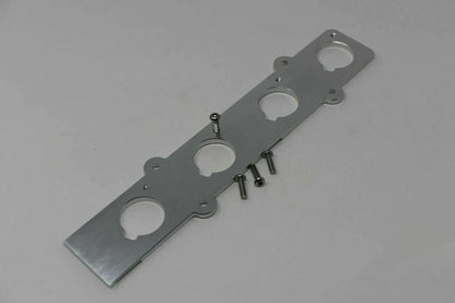 Jack Spania Racing B Series Coil On Plug (COP) Adapter Plate for Honda Acura B16 B18 engine conversion, showing the metal plate and mounting points.