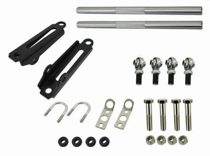 Jack Spania Racing Pro Series traction bar for Honda Civic 92-01 Acura Integra K Series suspension part, showing the black metal bar.