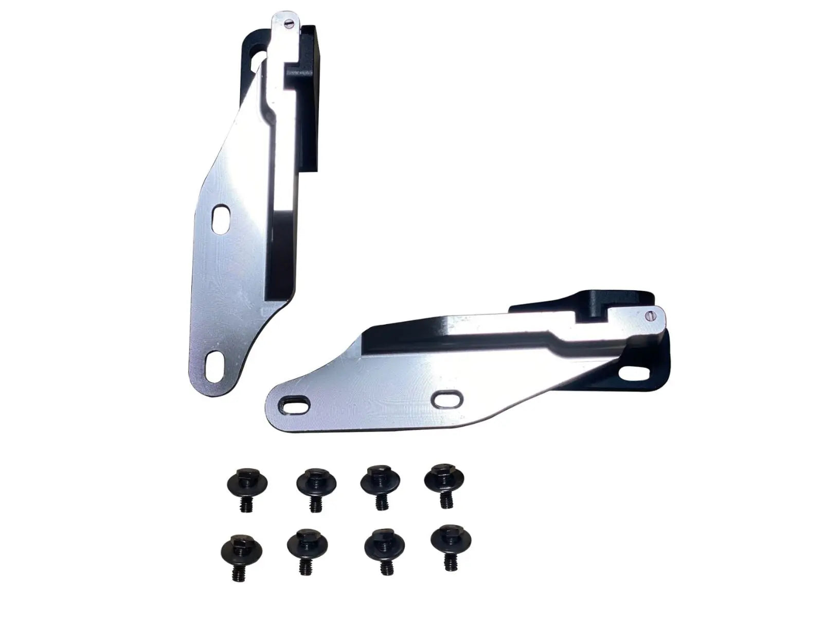 Billet aluminum quick hood hinge release latch for Honda Civic EG 92-95 engine hood, by Jack Spania Racing.