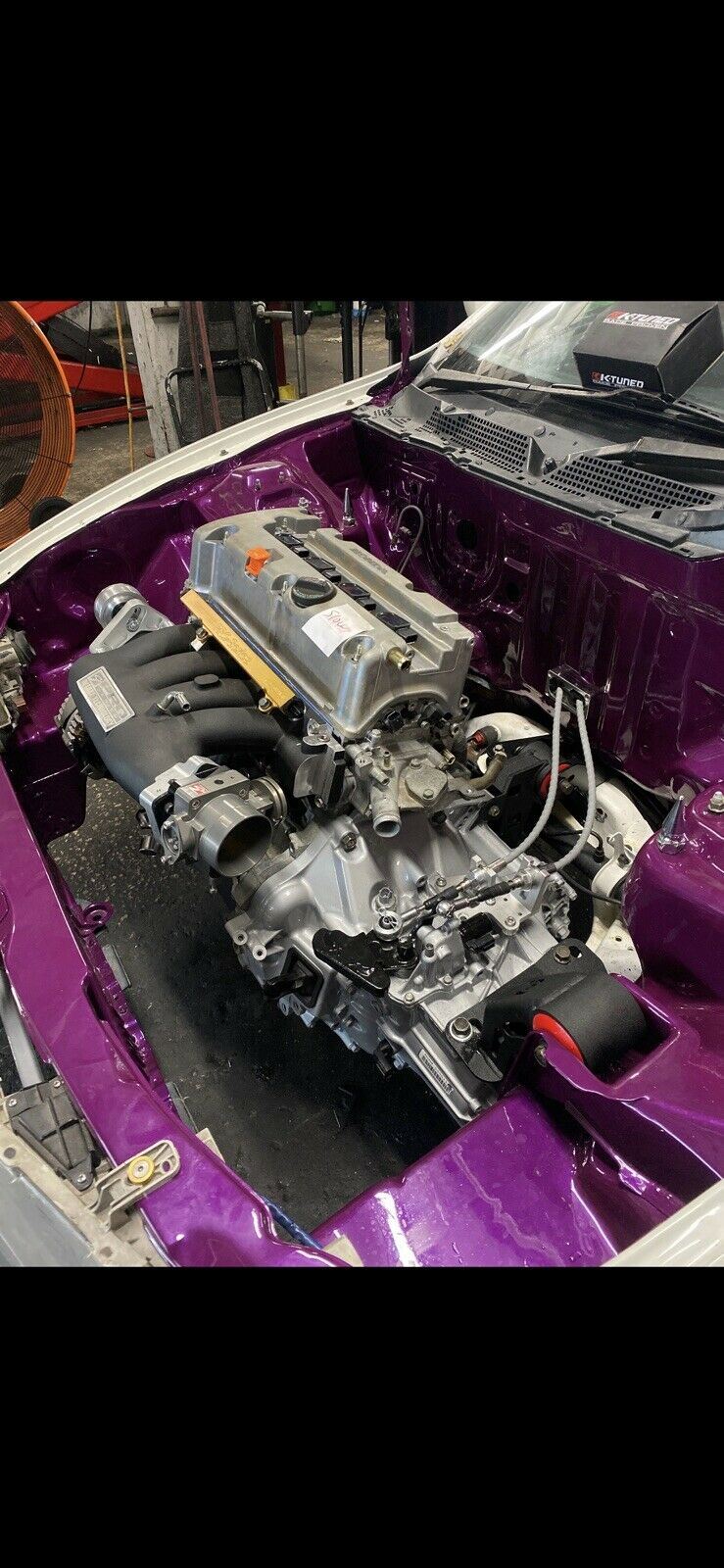 Jack Spania Racing K20 K24 RSX shifter cables and transmission bracket for K swap Honda Civic EG EK EF K series.