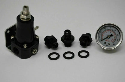 Jack Spania Racing B D H Series Fuel Pressure Regulator Gauge Rail Line for Honda Prelude H22 H23 F22 engine parts