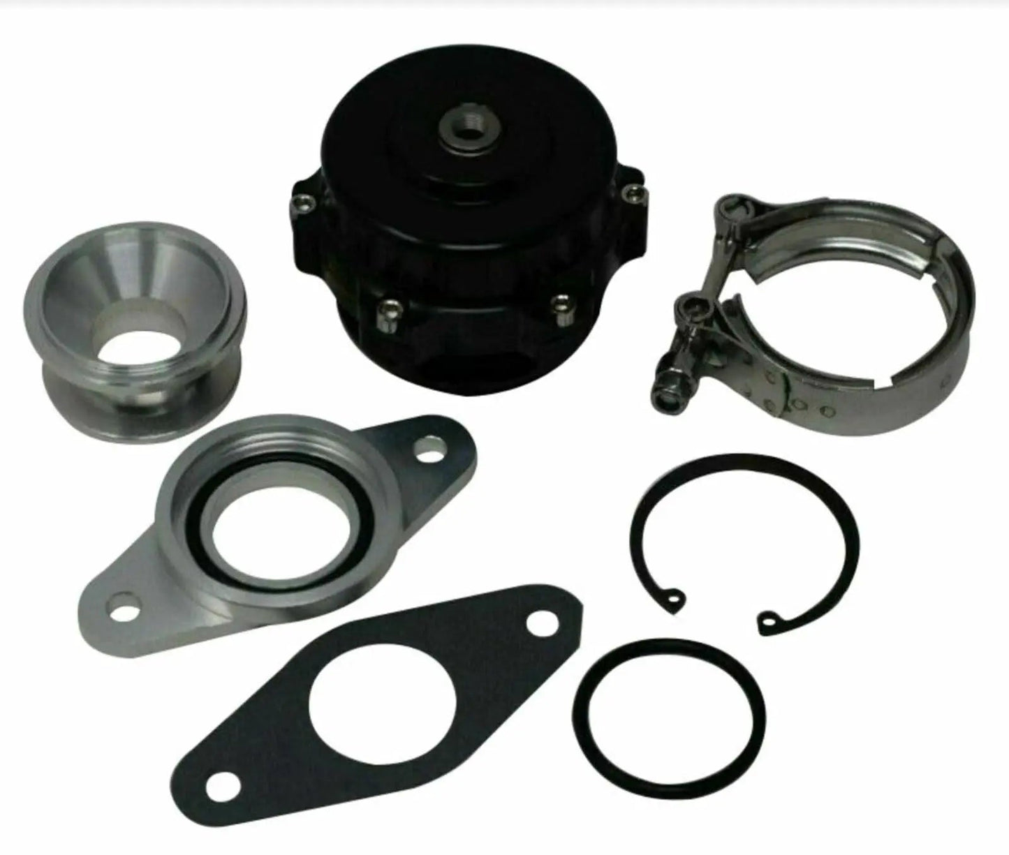 Jack Spania Racing 50mm Blow Off Valve BOV adapter for Nissan R32, R33, R34 GTR RB20DET, RB25DET engine parts.