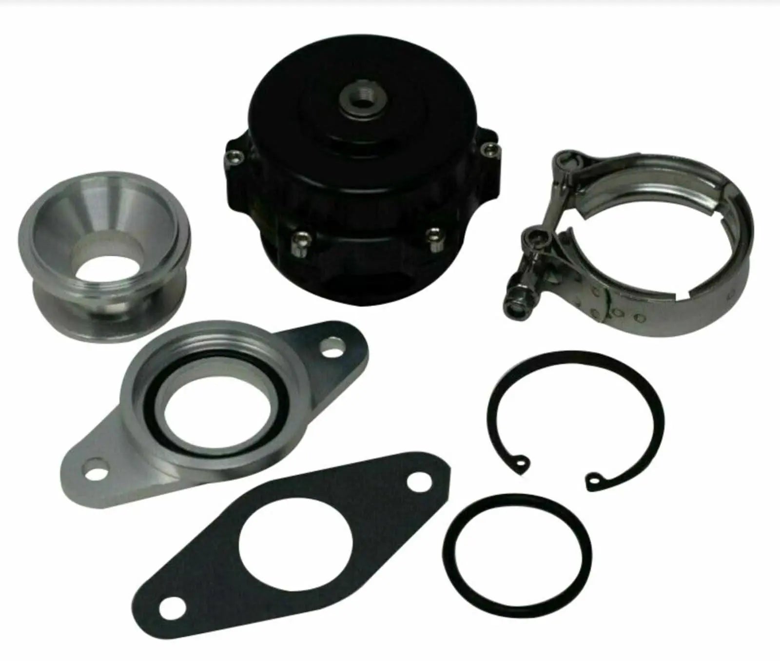 Jack Spania Racing 50mm Blow Off Valve BOV adapter for Nissan R32, R33, R34 GTR RB20DET, RB25DET engine parts.