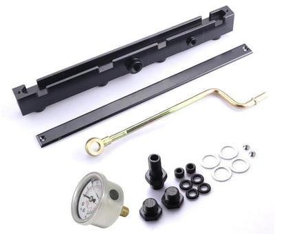 K-Series Billet High Flow Fuel Rail K20 K24 2.0/2.4L RSX Si Civic KSwap AN6 🇺🇸 - Jack Spania Racing