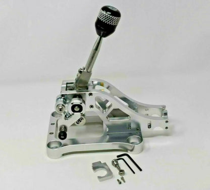 Jack Spania Racing billet shifter shift box for Honda Acura B Series AWD CRV transmission, compatible with B16 B18 B20 engines.