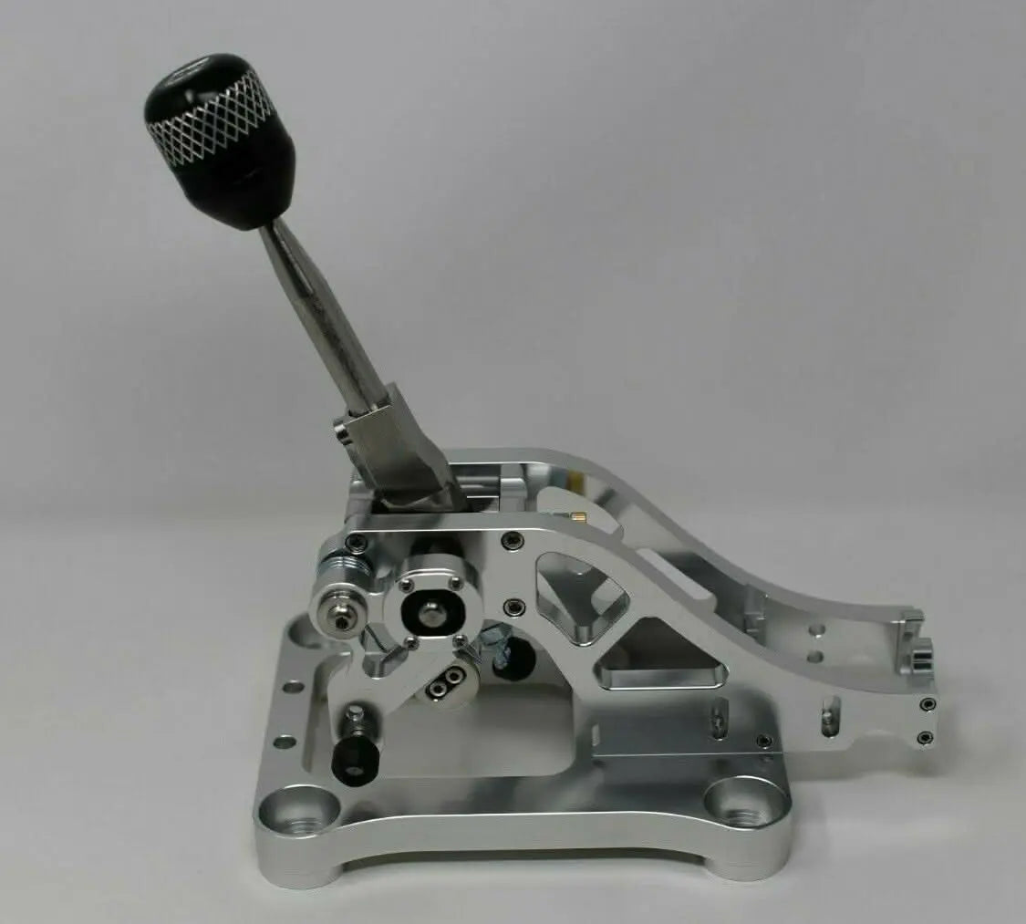 Jack Spania Racing billet shifter shift box for Honda Acura B Series AWD CRV transmission, compatible with B16, B18, B20 engines.