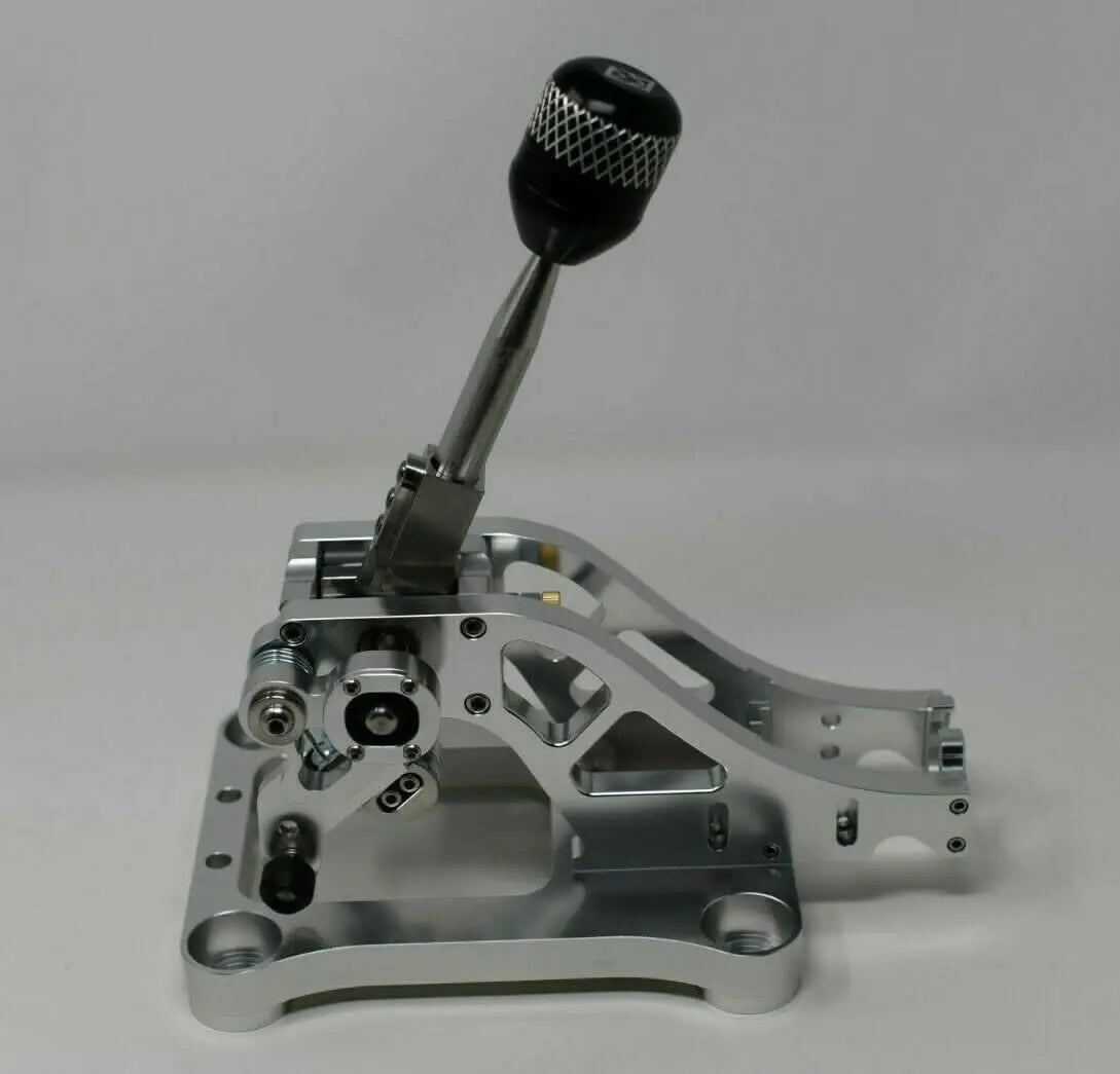Jack Spania Racing billet shifter shift box for Honda Acura B Series AWD CRV transmission, compatible with B16, B18, and B20 engines.