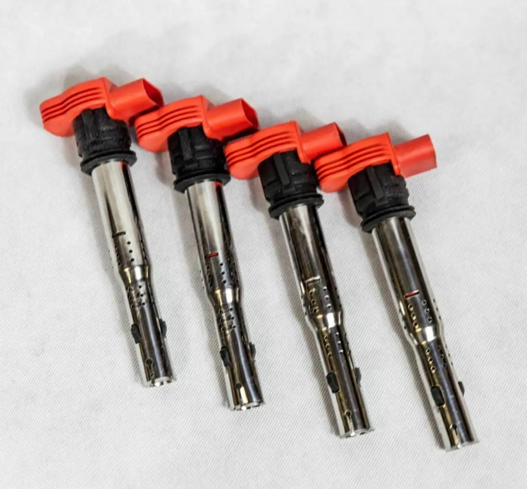 Audi VW 1.8T to 2.0T FSI coil conversion harness with ICM delete plates for GTI by Jack Spania Racing.
