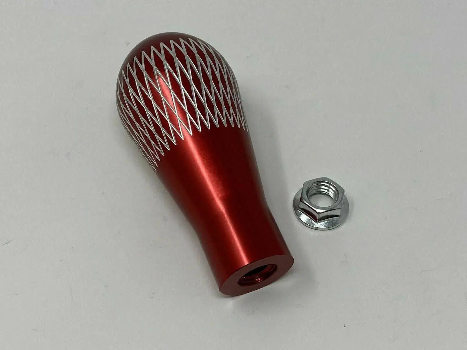 Aluminum Billet Tear Drop Weighted Shift Knob by Jack Spania Racing, 195g, M10 x 1.5, interior car accessory for EG and EK DC2