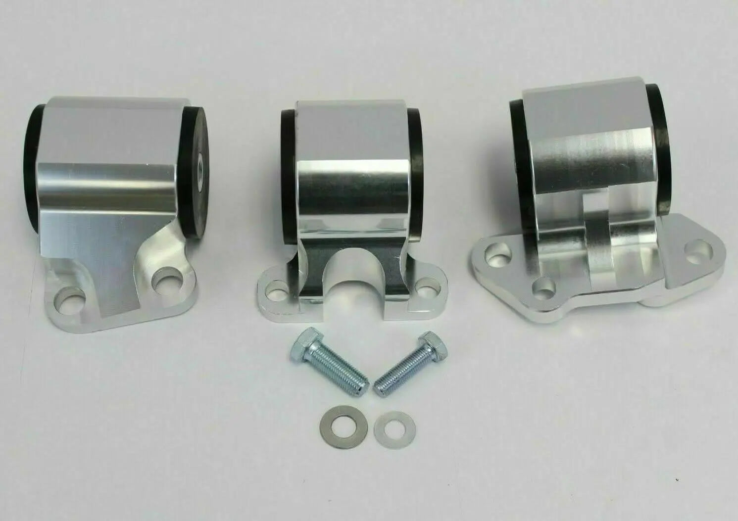 Jack Spania Racing B D Series engine mount kit for Honda Acura B16 B18 engines, CNC machined, for 92-95 Civic and DC2 models