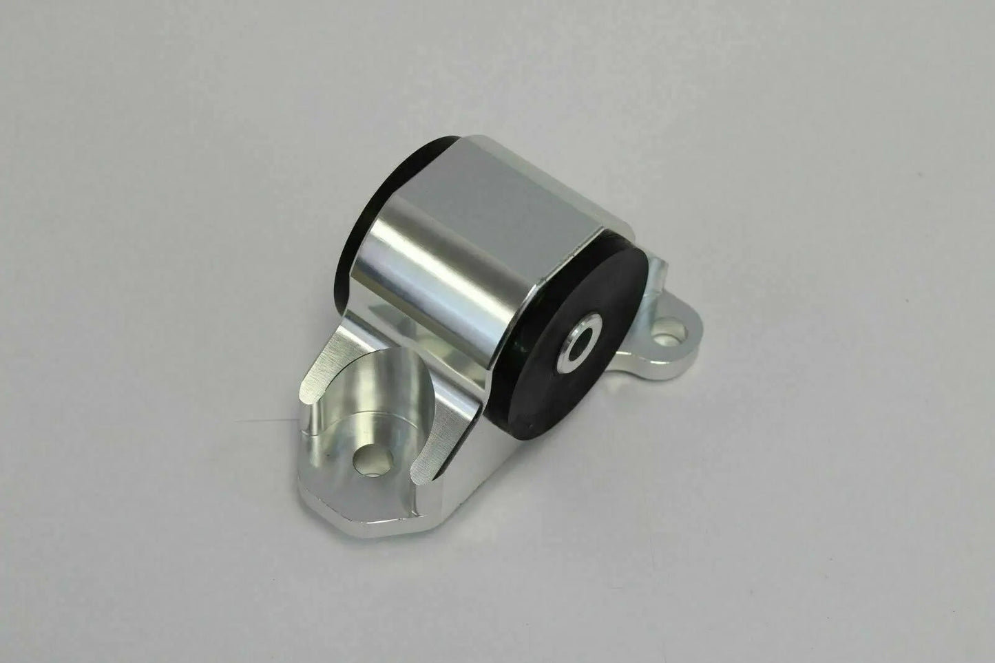 Jack Spania Racing D Series engine mount kit for Honda Acura D16 D18 engines, featuring CNC 2-bolt design for 92-95 Civic and DC2.