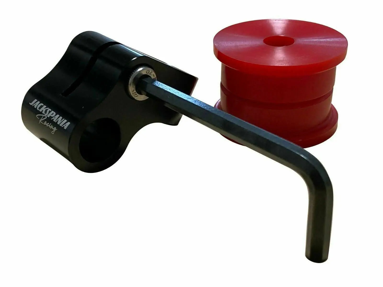 Jack Spania Racing 5-speed short shifter adapter with bushings for Subaru Impreza WRX STi Legacy GT transmission upgrade.