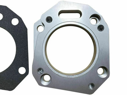 Jack Spania Racing K20 K24 K Series throttle body adapter plate for Honda Acura Civic RSX EG EK DC2 EP3 engine parts.
