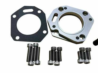 Jack Spania Racing K20 K24 K Series RBC throttle body adapter plate for Honda Acura Civic RSX and EP3 engine models