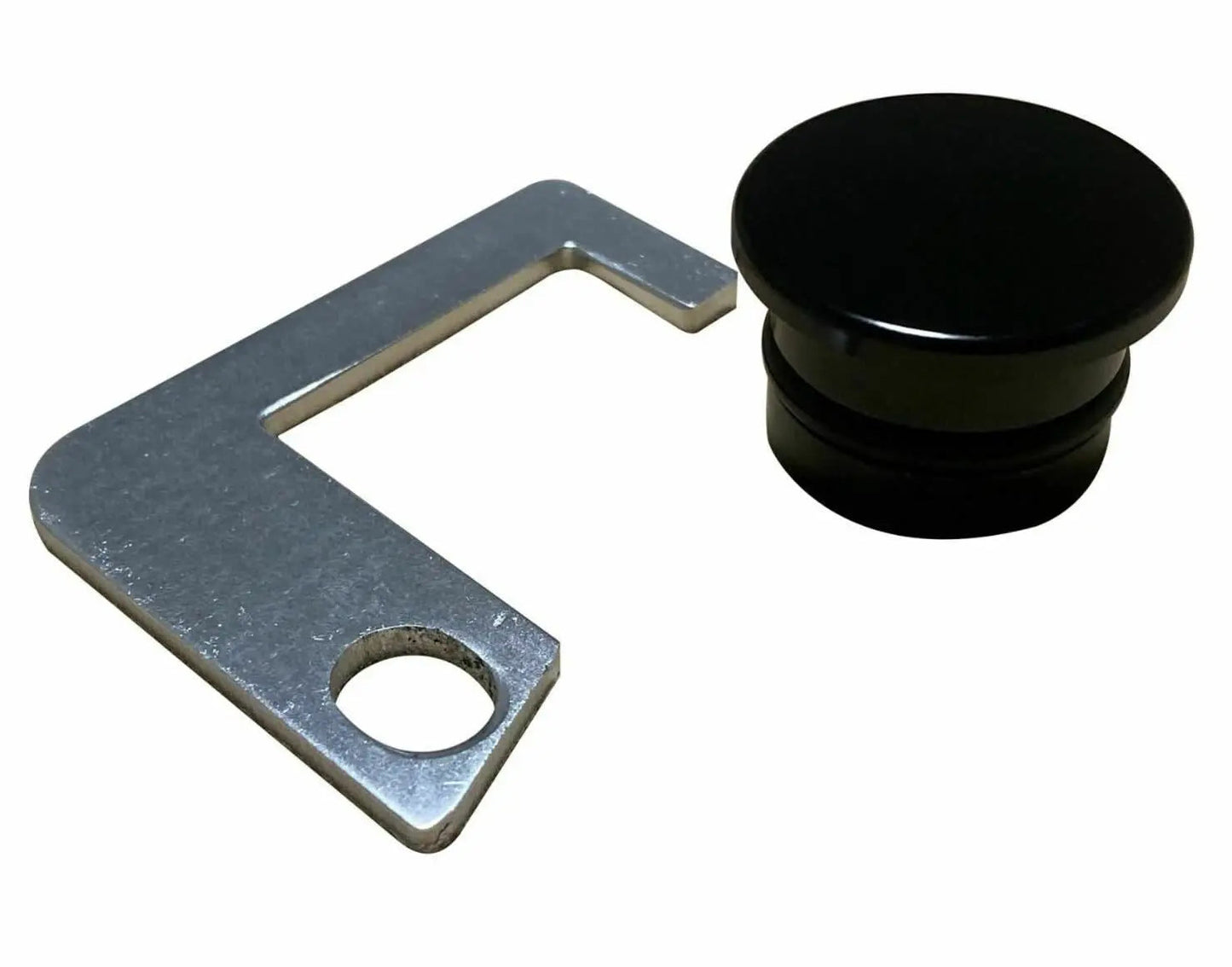 Jack Spania Racing K20 K24 thermostat housing block-off plug and bracket for Honda Acura Integra CRX engine parts.