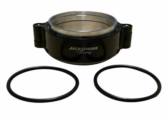 Aluminum HD clamp intake pipes for intercooler, 2.5 and 3 inch diameter, Jack Spania Racing engine parts, pipe clamp kit.