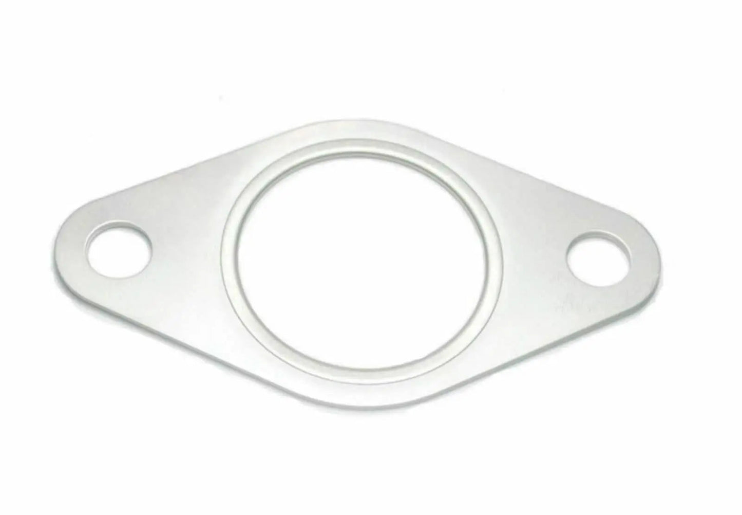 38mm V-band to 2-bolt wastegate adapter with gasket, compatible with TiAL MVS, made by Jack Spania Racing for turbo engine applications