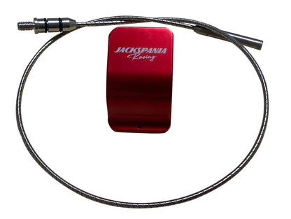 Honda Acura K-Series Billet Oil Dipstick by Jack Spania Racing, durable metal engine part for K20 and K24 engines.
