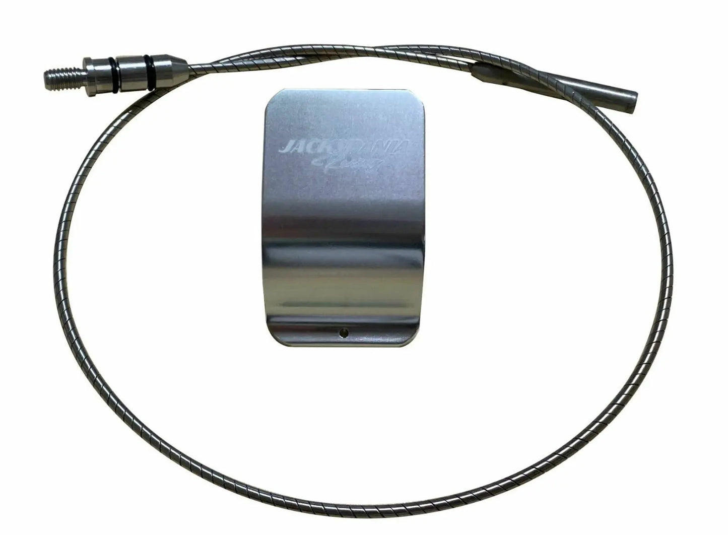 Billet oil dipstick for Honda Acura K-Tuned K-series engines, made by Jack Spania Racing, engine parts accessory