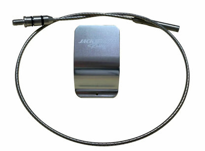 Billet oil dipstick for Honda Acura K-Tuned K-series engines, made by Jack Spania Racing, engine parts accessory