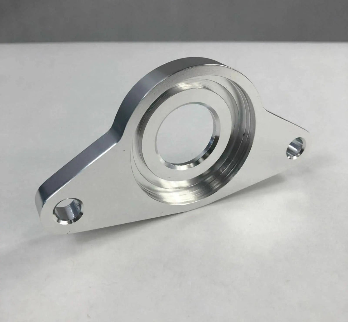 Subaru HKS SSQV flange for Impreza WRX and STi, Jack Spania Racing engine part for BOV blow-off adapter, metal engine component
