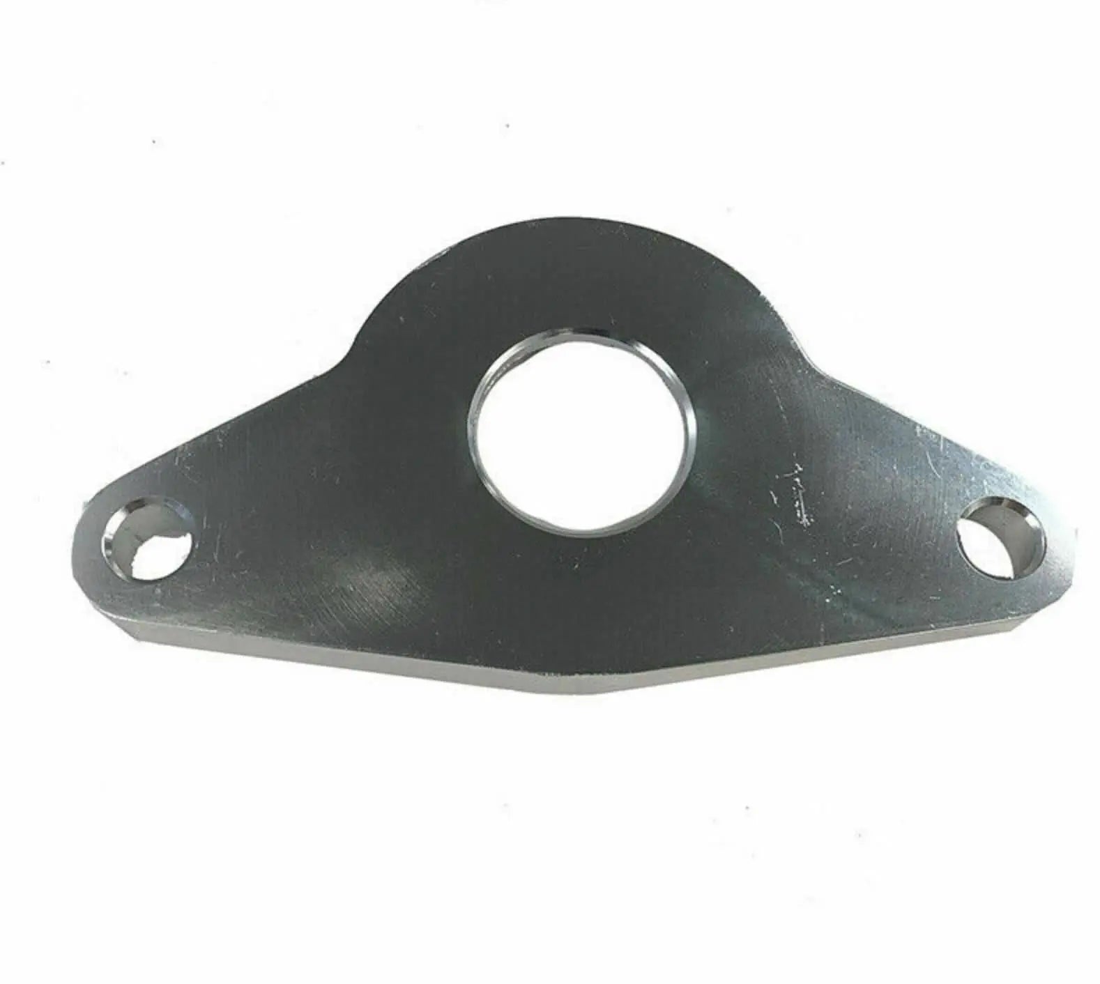Jack Spania Racing Subaru flange for HKS SSQV blow-off valve, fits Impreza WRX 02-07 and STi 04-19 engine parts.