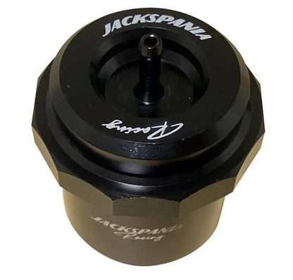 Jack Spania Racing diverter blow-off valve for MK4 MKIV A4 N54 1.8T 2.7T engine parts, showing the metal valve unit.
