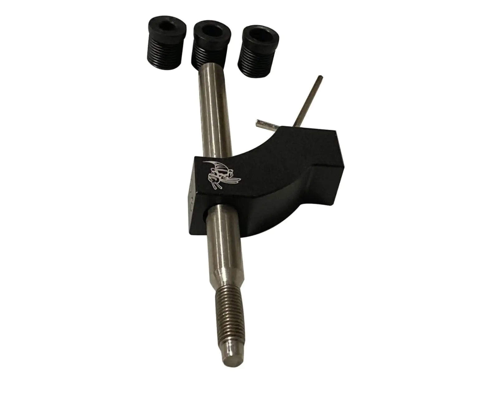 Interior view of Jack Spania Racing adjustable shifter extender for Honda, Acura, Infiniti, Nissan, Subaru, Mazda, and Toyota Supra.