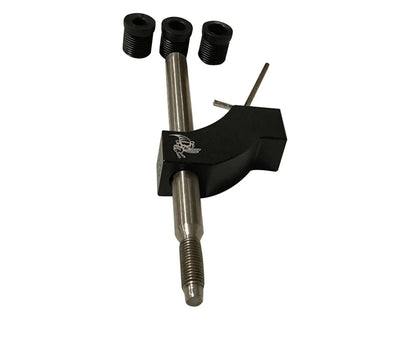 Interior view of Jack Spania Racing adjustable shifter extender for Honda, Acura, Infiniti, Nissan, Subaru, Mazda, and Toyota Supra.