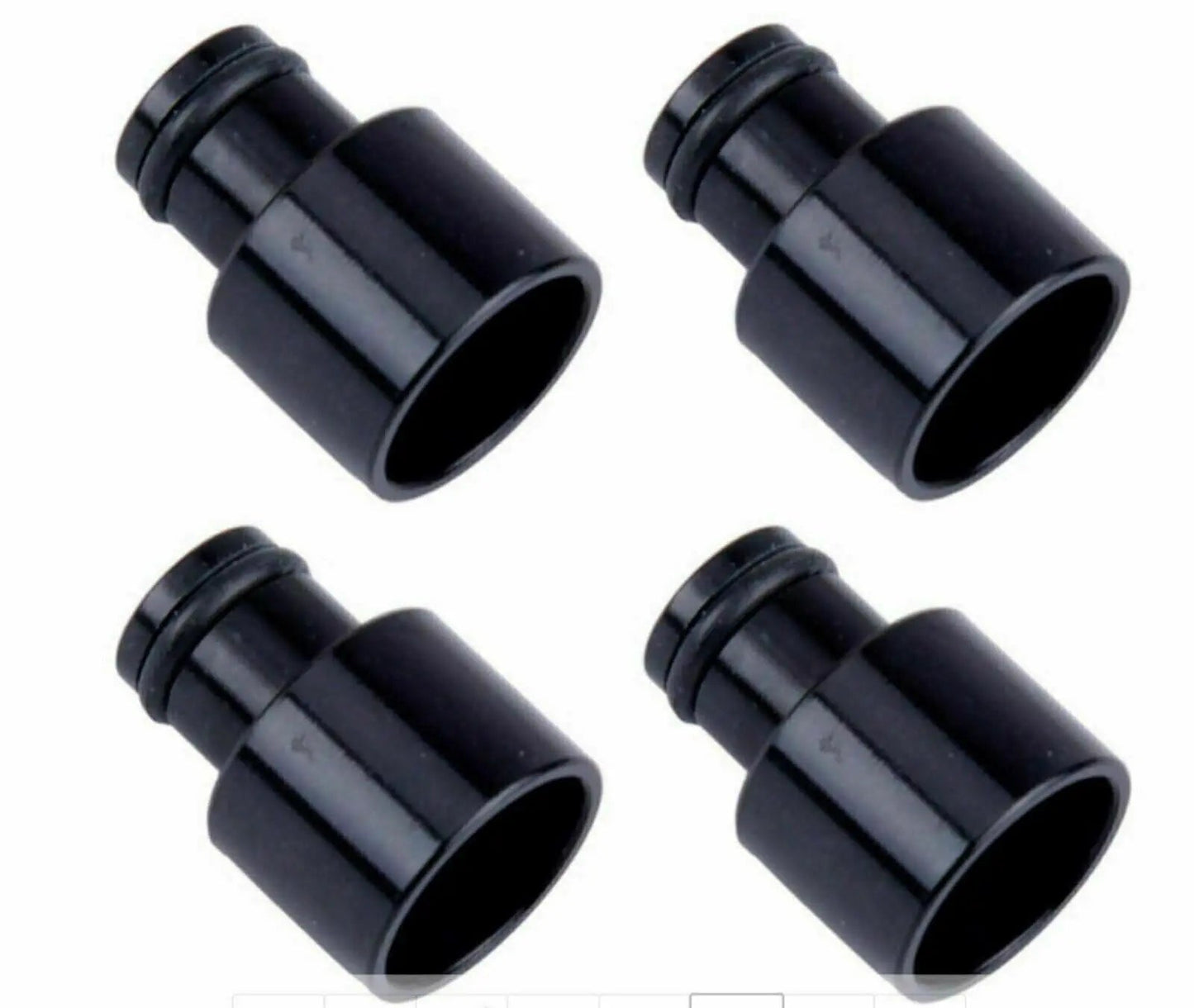 Honda Acura RDX fuel injector conversion top hats for B18 B16 D16 B20 H22 F22 engines, by Jack Spania Racing, in close-up view.